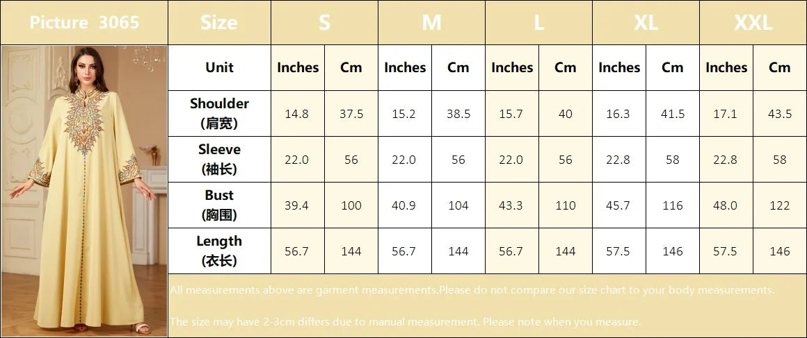 Uni Embroidery V-Neck Long Dress Dubai Arab Abaya For Muslim Woman Loose Moroccan Saudi Ethnic Jalabiya Fashion Robe 2026