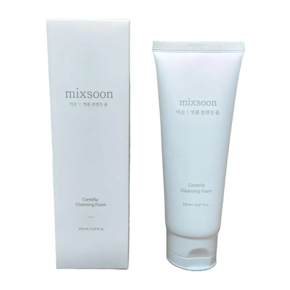 Mixsoon Korean Skincare Collection, Bean Cream & SPF50 Sunscreen & Centella Cleanser, Soy Extract Hydrating Brightening,Soothing