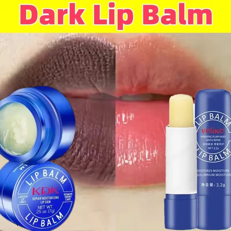 بلسم الشفاه المقشّر والمفتّح – عناية متكاملة ونعومة فورية ✨