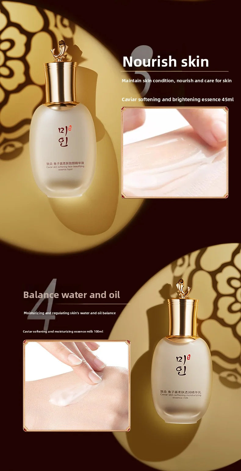 Caviar  Moisturizing Anti-Wrinkle Skincare Set - Firming, Lifting Hydrating Face Kit for All Skin Types Beauty care product