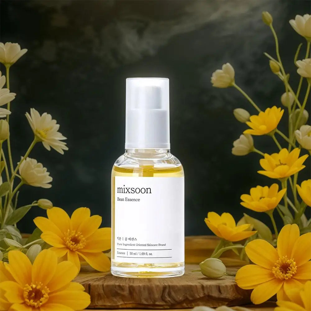 Mixsoon Korean Skincare Collection, Bean Cream & SPF50 Sunscreen & Centella Cleanser, Soy Extract Hydrating Brightening,Soothing