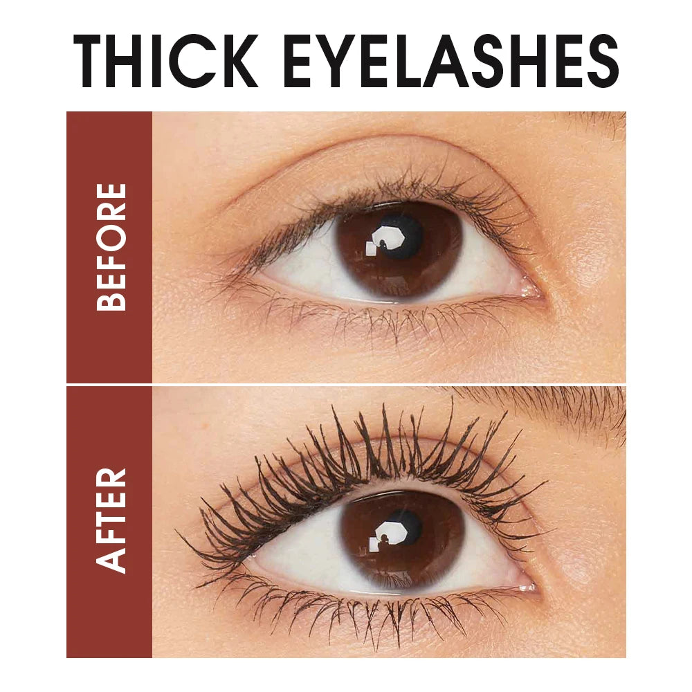 O.TWO.O 5D Mascara Waterproof Super Volume Long -lasting Hypercurl Lengthening Eyelash Long-Wearing Eyelashes Black Eye Mascara