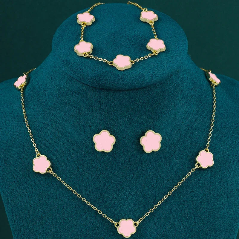 3Pcs/Set of Wedding Season Women's Claw Chain Series Earrings Necklaces Bracelets Jewelry Sets  Banquet and Holiday Jewerly Gift