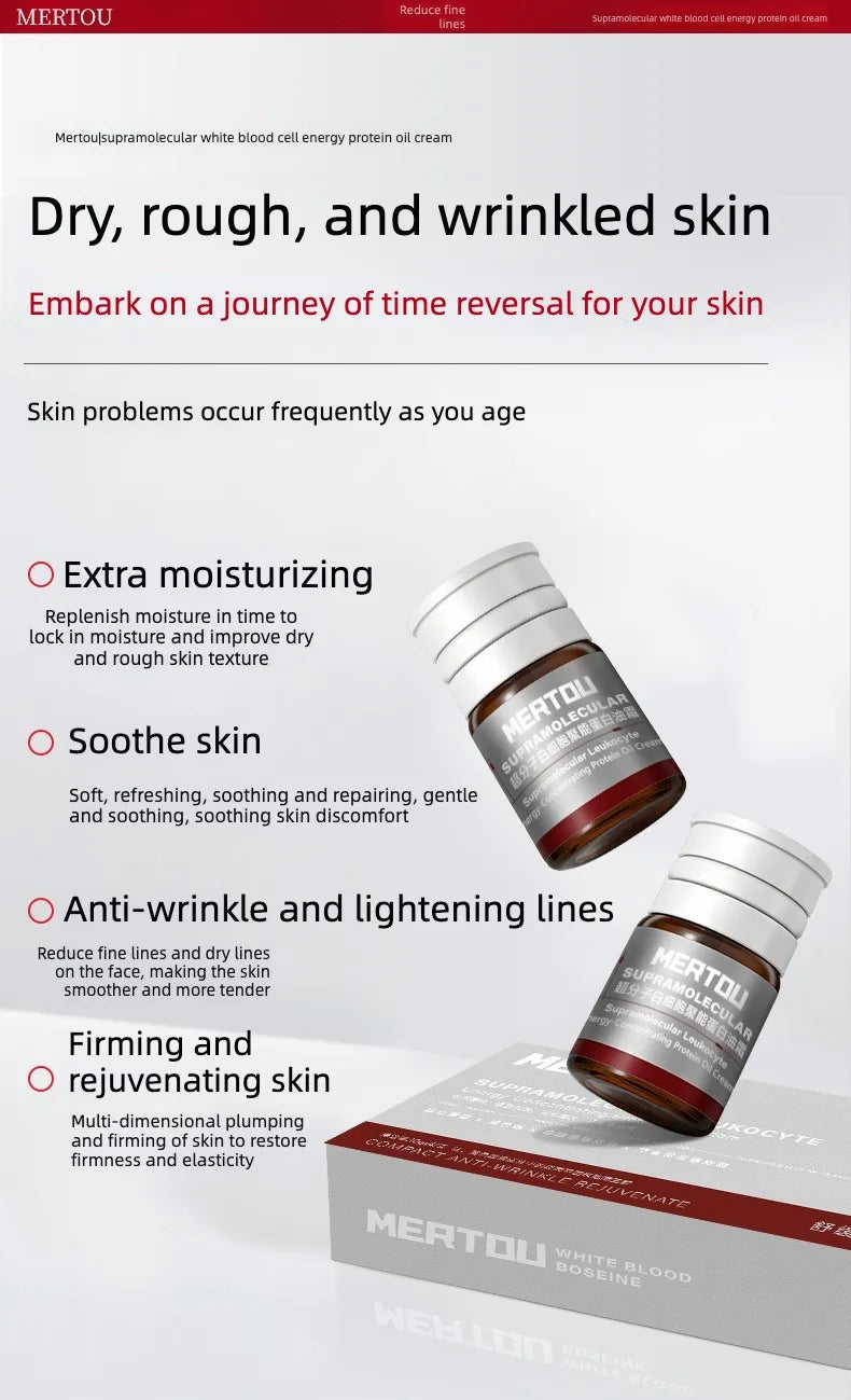 DNA White Blood Cell Hydrating Anti-Wrinkle Essence Fade Fine Lines Facial Moisturizing brightning Anti Aging Firming Skin Care