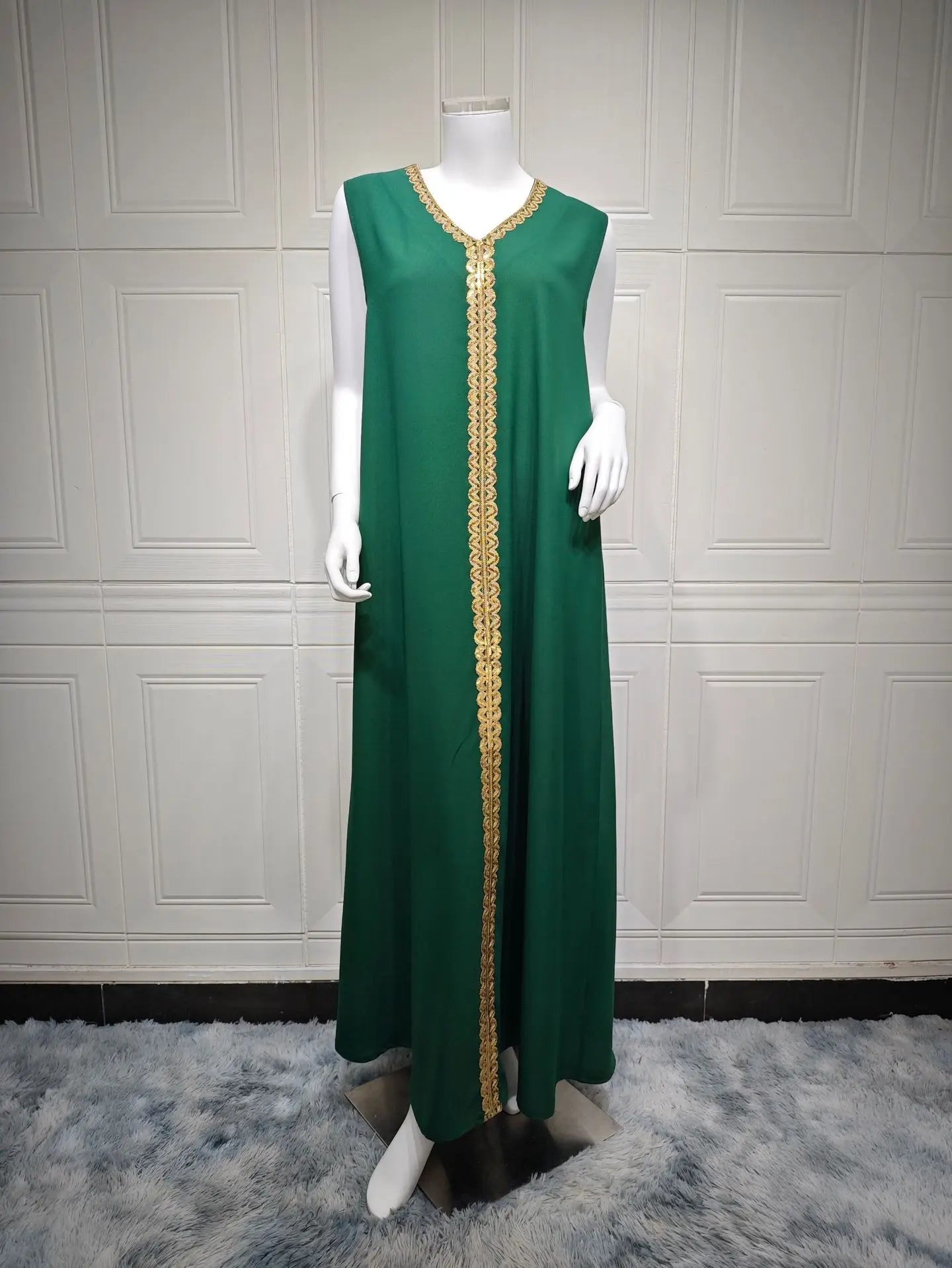 Dress Suit Women Eid Muslim Abaya Party Dresses 2 Piece Sets Embroidery Sashes Ramadan Dubai Kaftan Vestidos Jalabiya Long Robe
