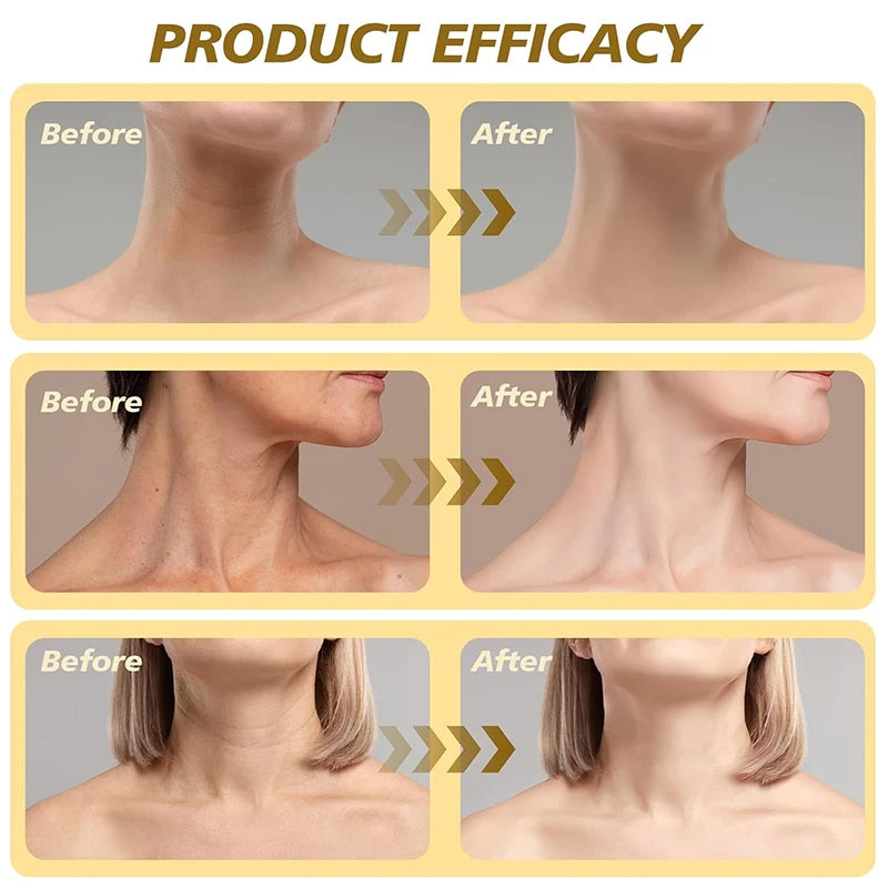 Roller Neck Cream Tighten Lift Face Lotion Fine Lines Brightens Firms Nourishes Lightening Smoothing Moisturizer Neck Lotion