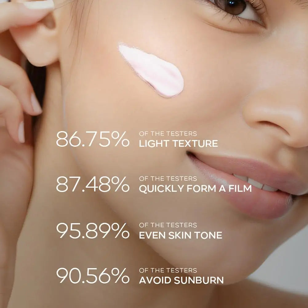 Japan Sakura Sunscreen Cream Protector Facial Sun Block Spf50 Isolation Lotion Cream Cherry Blossom Refreshing Facial Sun Lotion