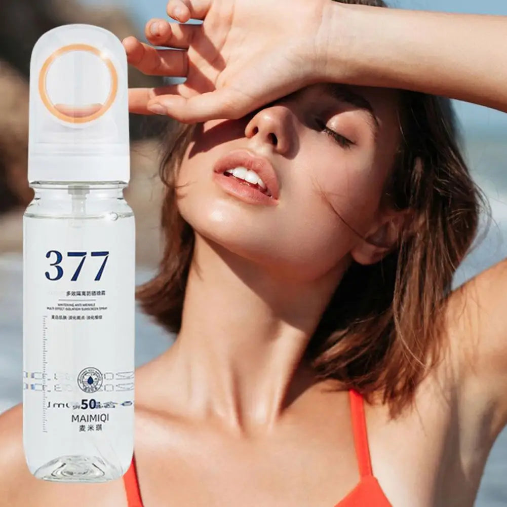 SPF50 Sunscreen Spray Moisturizing Whitening Sunscreen Spray Facial Body Neck Skin Care UV Protector Concealer