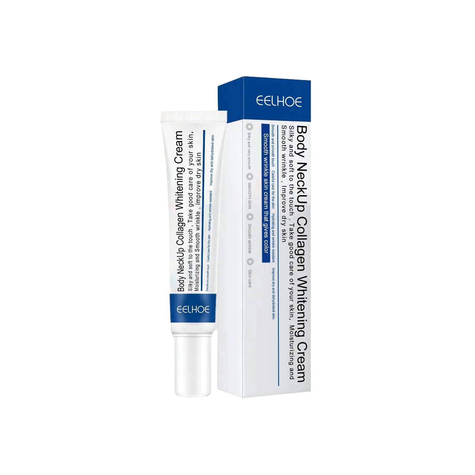 EELHOE Collagen Neck Cream Anti Aging Double Chin Lifting Neck Lines Removal Tighten Skin Firming Deep Hydration Neck Cream 20g