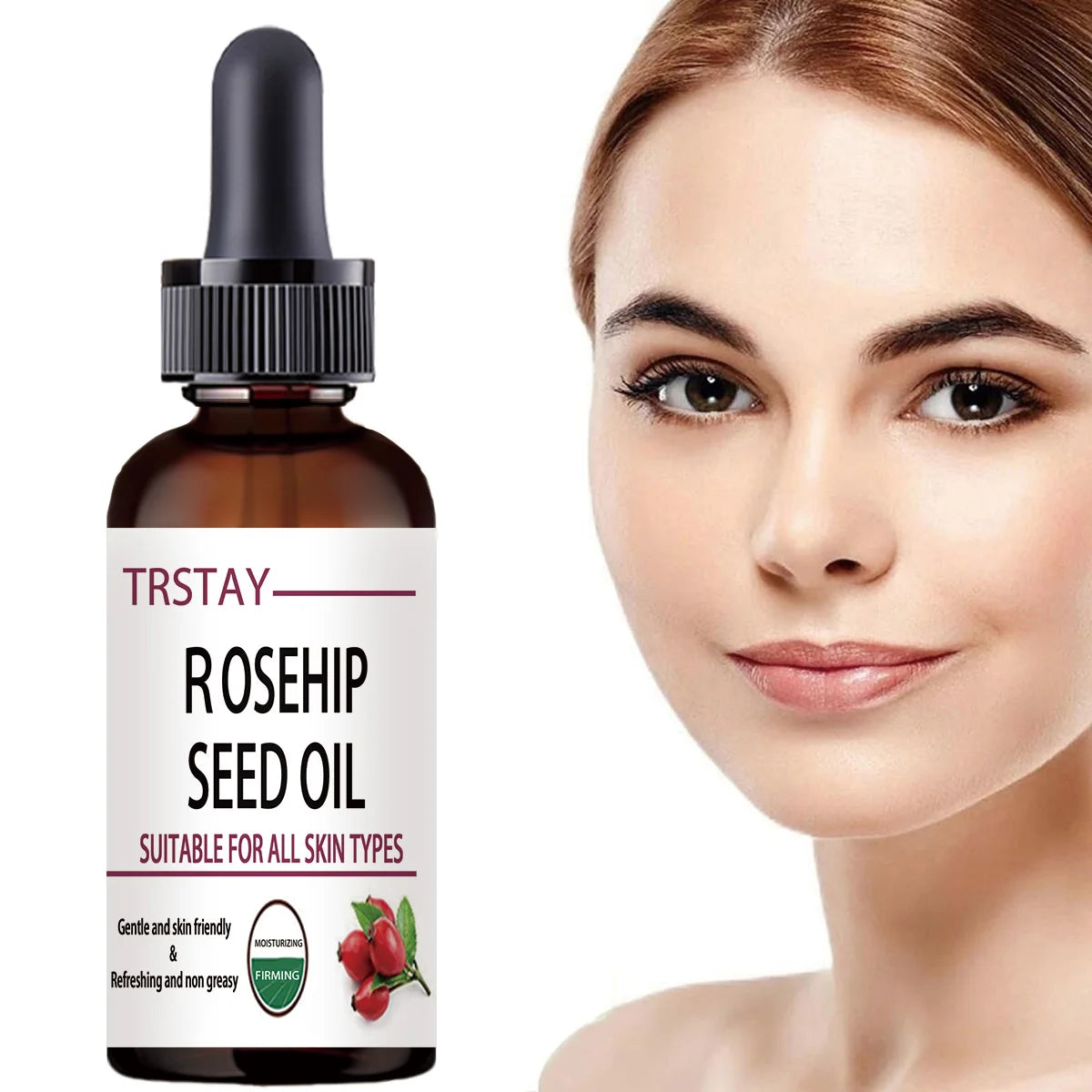 زيت ثمر الورد Rosehip Oil لترطيب ونضارة البشرة – TRSTAY