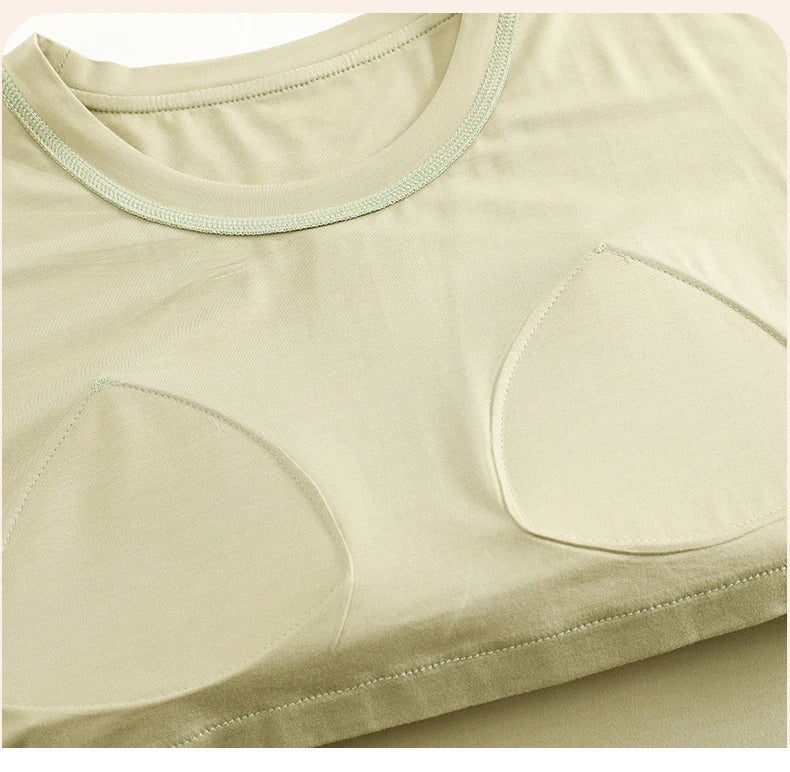Female Loungewear Pijama Mujer Homewear Summer Nightwear Elegant Women's Pajama Sets Women With Breast Pad Femme Sleepwear