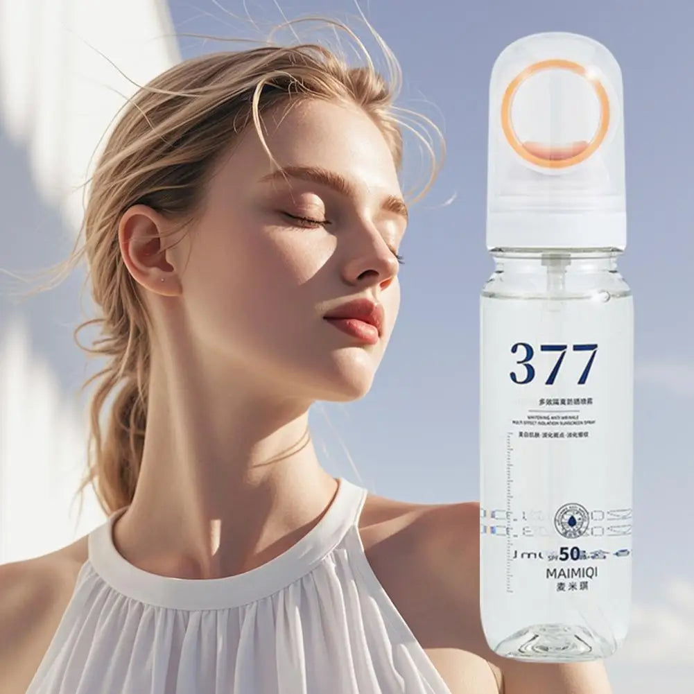 SPF50 Sunscreen Spray Moisturizing Whitening Sunscreen Spray Facial Body Neck Skin Care UV Protector Concealer