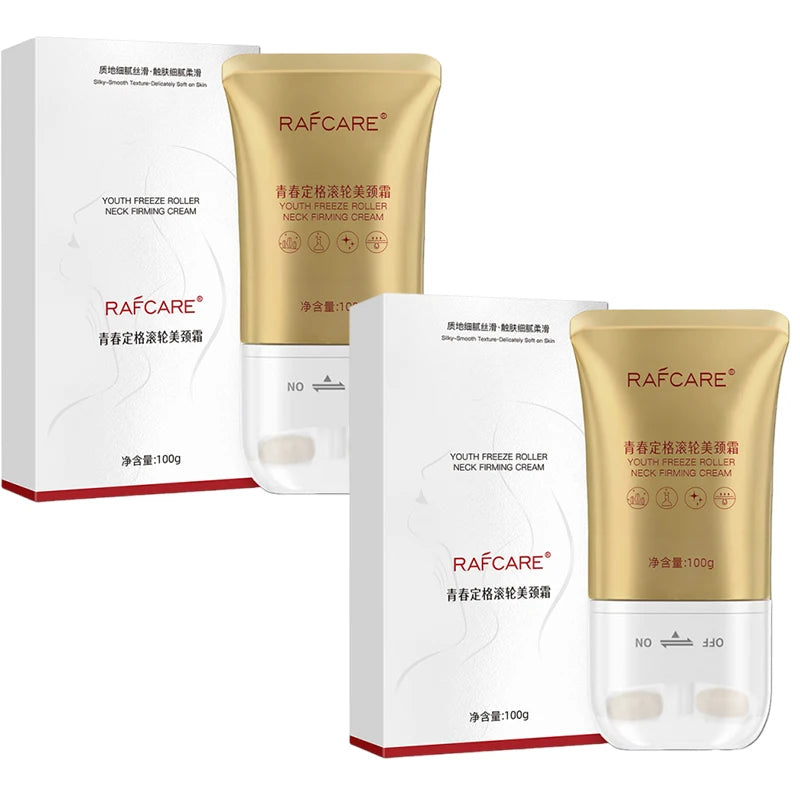 Roller Neck Cream Tighten Lift Face Lotion Fine Lines Brightens Firms Nourishes Lightening Smoothing Moisturizer Neck Lotion