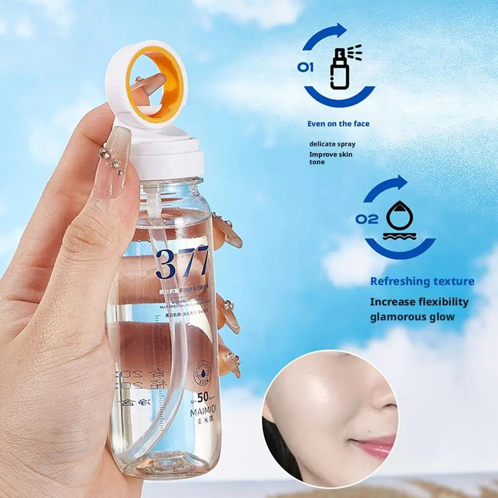 SPF50 Sunscreen Spray Moisturizing Whitening Sunscreen Spray Facial Body Neck Skin Care UV Protector Concealer
