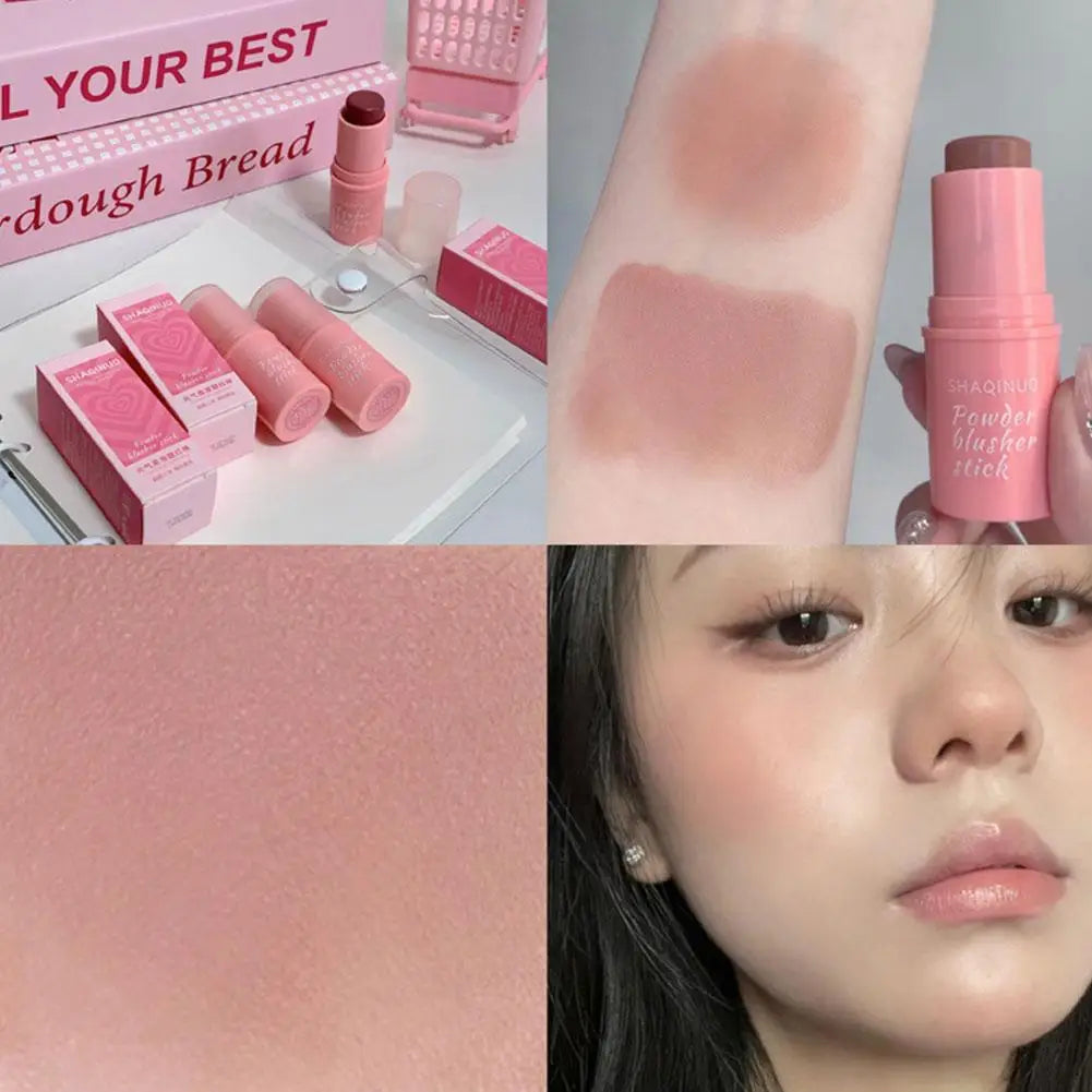 تألقي بقلم أحمر خدود 3 في 1 الذي يضفي إشراقة دائمة على خدودك، يرطب شفاهك بلمعة سريعة، ويمنح وجهك لمعانًا مثيرًا لا يُقاوم.