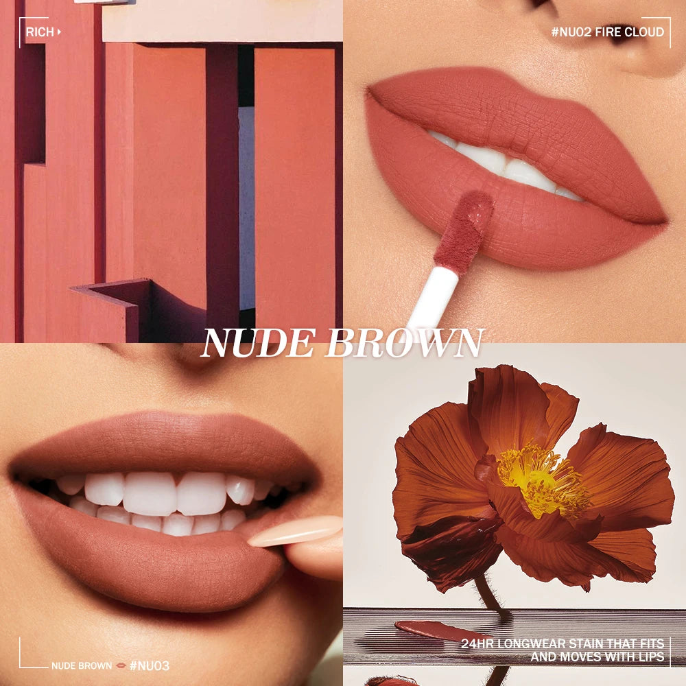 💋 أحمر شفاه متكامل – ثبات، لمعان، تحوّل تألقي بلون يدوم، لا يبهت، ولا يترك أثرًا.