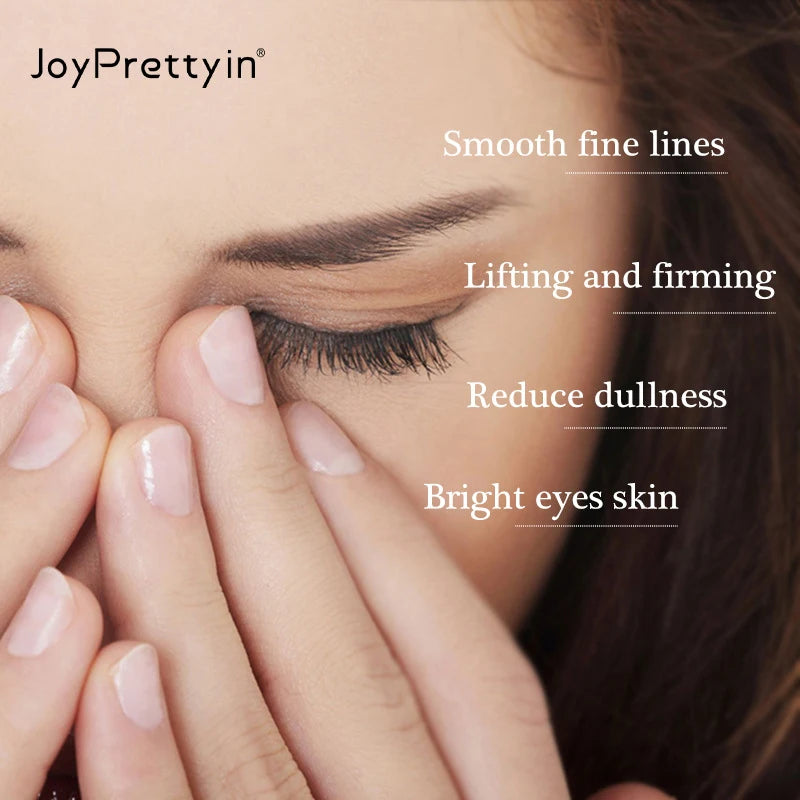 Dark Circle Remover Eye Cream Peptide Wrinkle Removal Serum Instant Eye Bags Anti-Puffiness Lifting Firming Skin Care Products