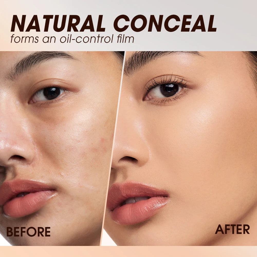 O.TWO.O 4pcs Makeup Set Foundation Cream SPF 30 PA+ Waterproof Brightening Concealer Face Primer Makeup Base Cosmetics