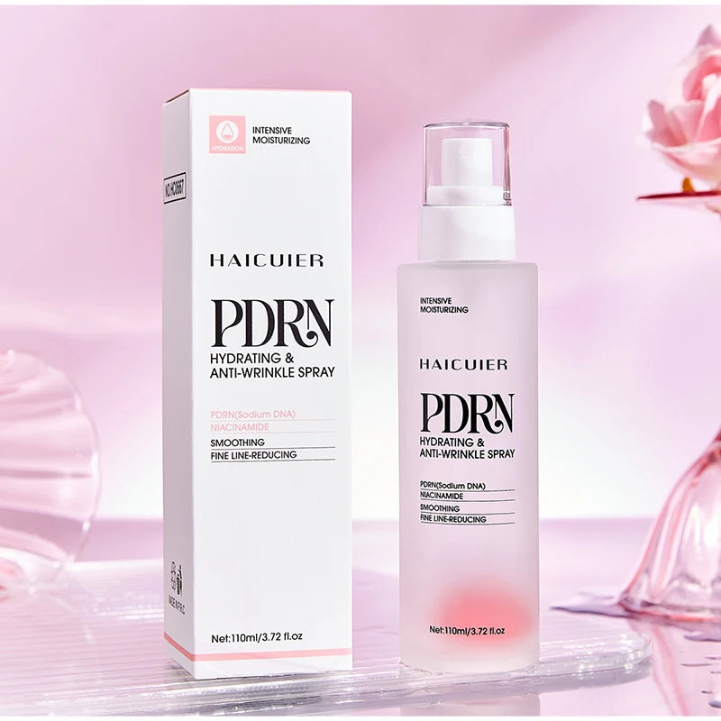 PDRN Essence Moisturizing Spray Hydrating Clear Lasting Hydrating Skincare Set Refreshing NonGreasy Fast-Acting Brighten Essence
