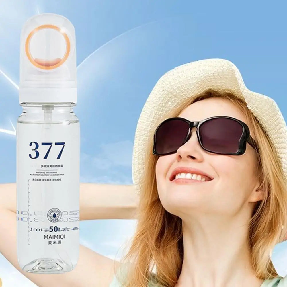 SPF50 Sunscreen Spray Moisturizing Whitening Sunscreen Spray Facial Body Neck Skin Care UV Protector Concealer