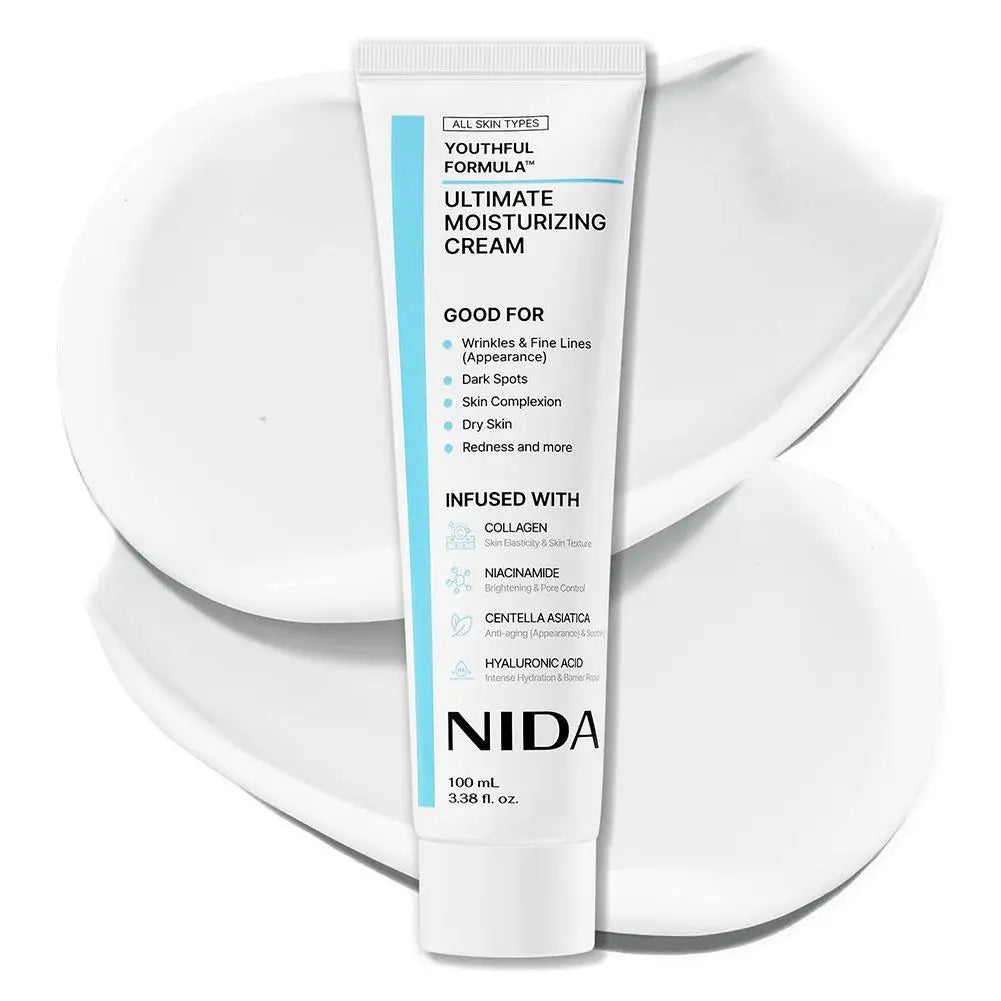 100ml Korea Moisturizing Ultimate Cream Daily Facial Skin Care Pores Repair Redness Essence Serum Rejuvenating Facial Skin