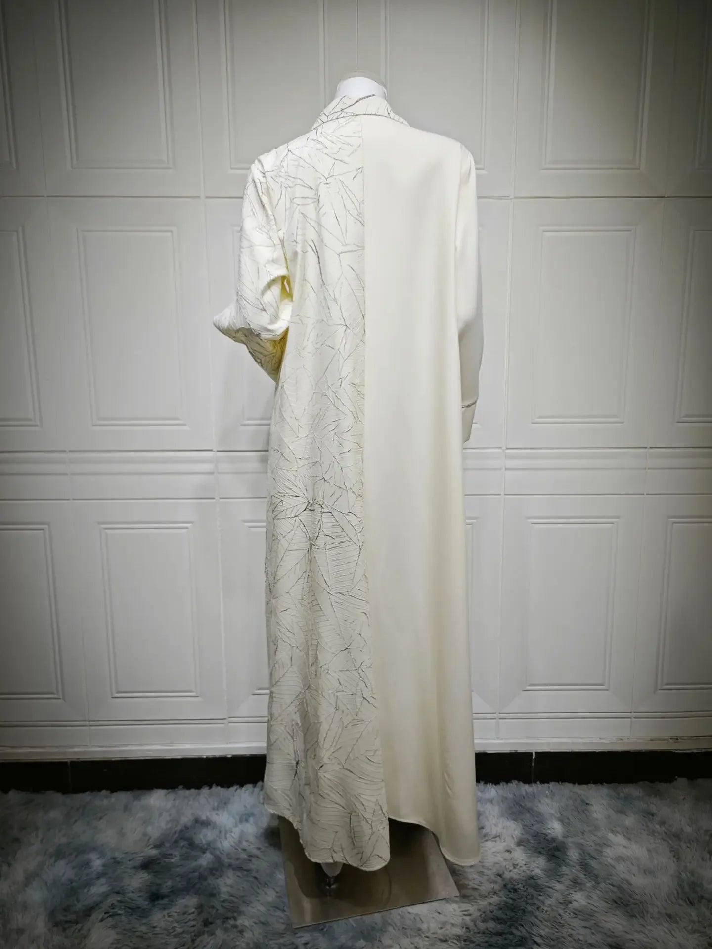 Eid Abaya Party Dress Women Lapel Shirt Dresses Sequins Embroidery Office Lady Muslim Jalabiya Ramadan Vestidos Largos Robe
