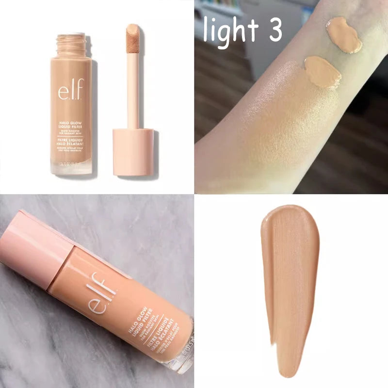 ELF Skincare Products Pre Makeup Gel Gel Green Primer 75ml Exfoliate Clean Pores Makeup Setting Spray Liquid Foundation Fair 0.5