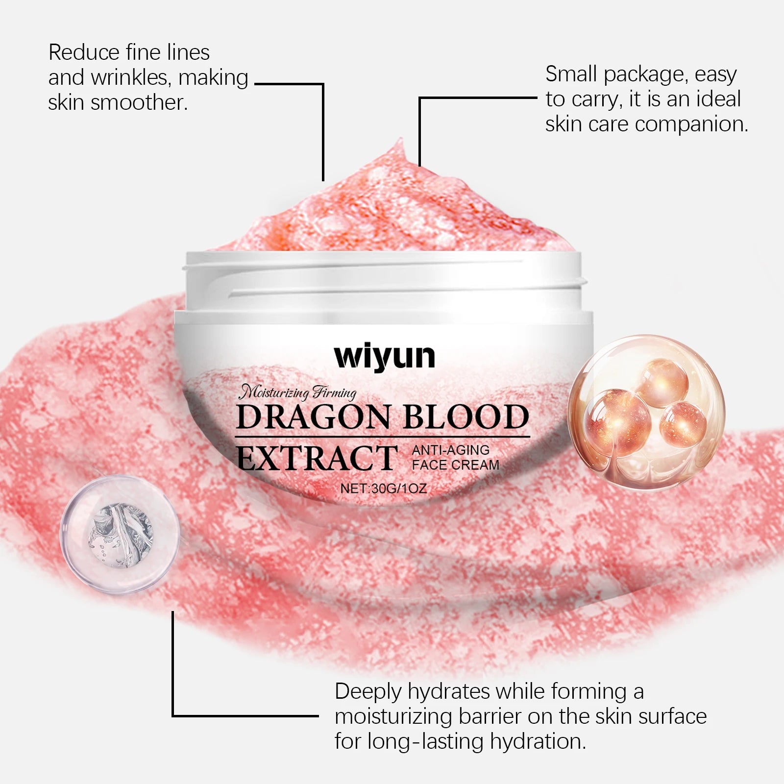 Dragon Blood Cream Moisturizer Skin Rejuvenating Lazy Facial Cream Improve Dry Rough Skin Korean Cosmetics For Face Cream