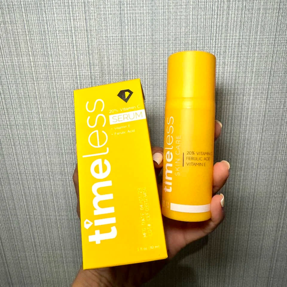 سيروم Timeless فيتامين C 20% + E + Ferulic Acid لإشراقة البشرة