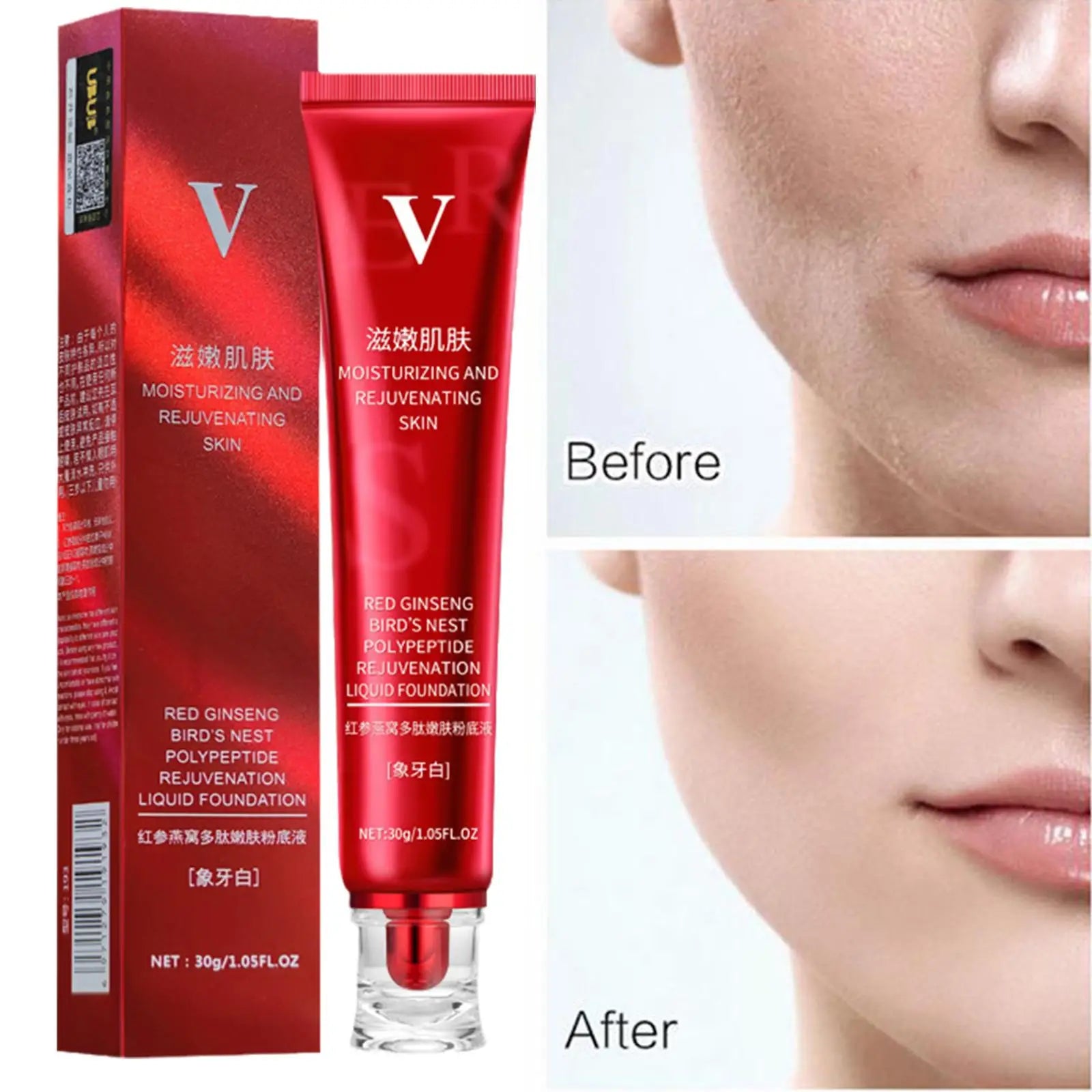 كريم أساس سائل مقاوم للماء من FV Foundation يقدم تغطية مثالية تخفي العيوب بفعالية
