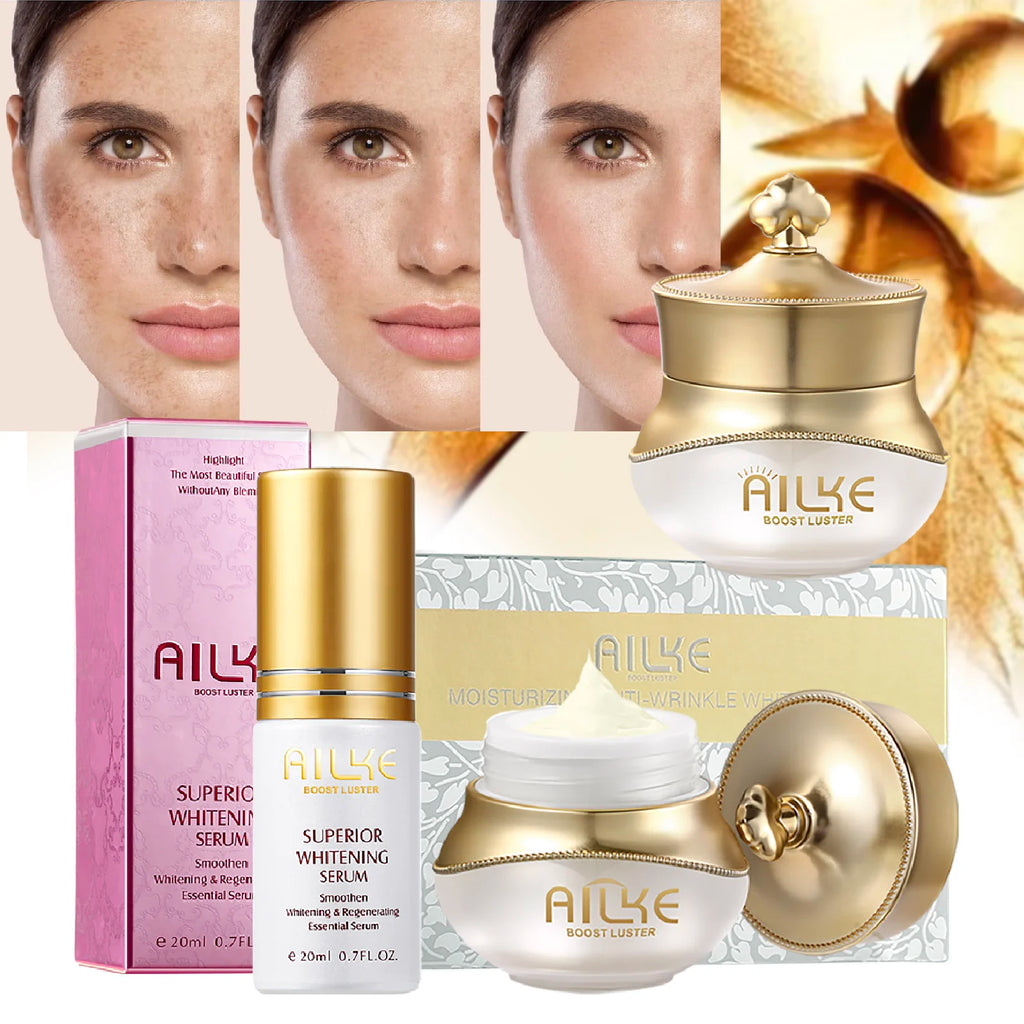 مجموعة AILKE White Rose لترطيب وإشراقة وتوحيد مظهر البشرة