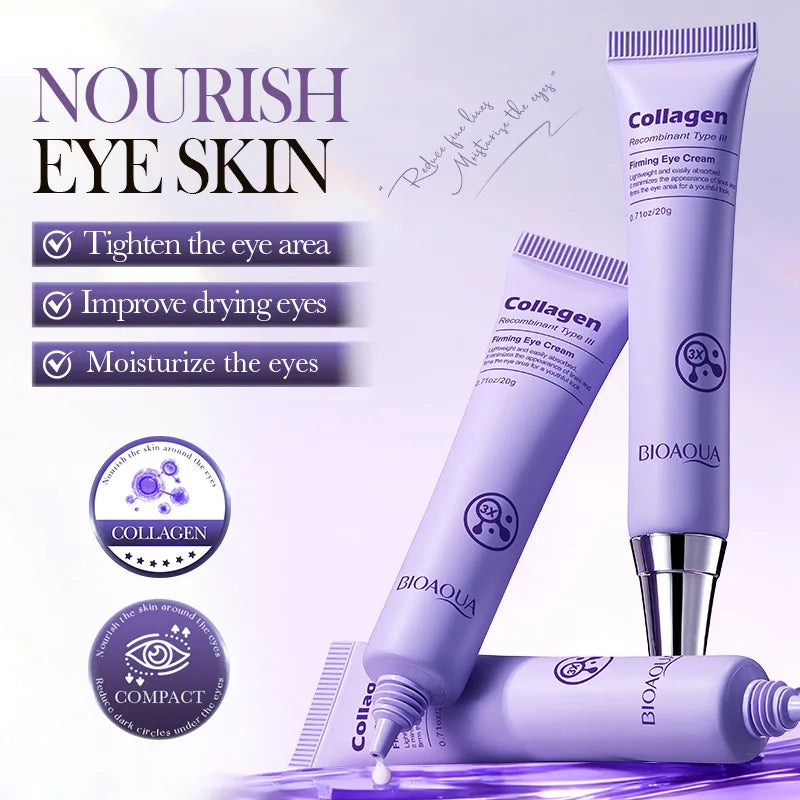 Instant Eye Bag Removal Cream Retinol Anti-Wrinkle Lifting Firming Fade Fine Lines Anti Dark Circle Puffiness Brighten Eye Care