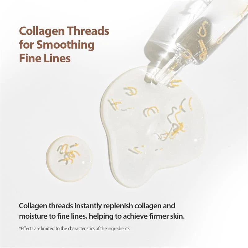 Korean Silk Collagen Essence Serum Deep Collagen Intensive Revitalizing Essence Cream Peptide Firming Face Women Hydrating Care