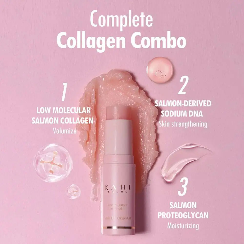 Korean Bounce Multi Balm Collagen Pink Stick Wrinkle Bounce Balm Multi Cream Dull Cosmetics Skin Care