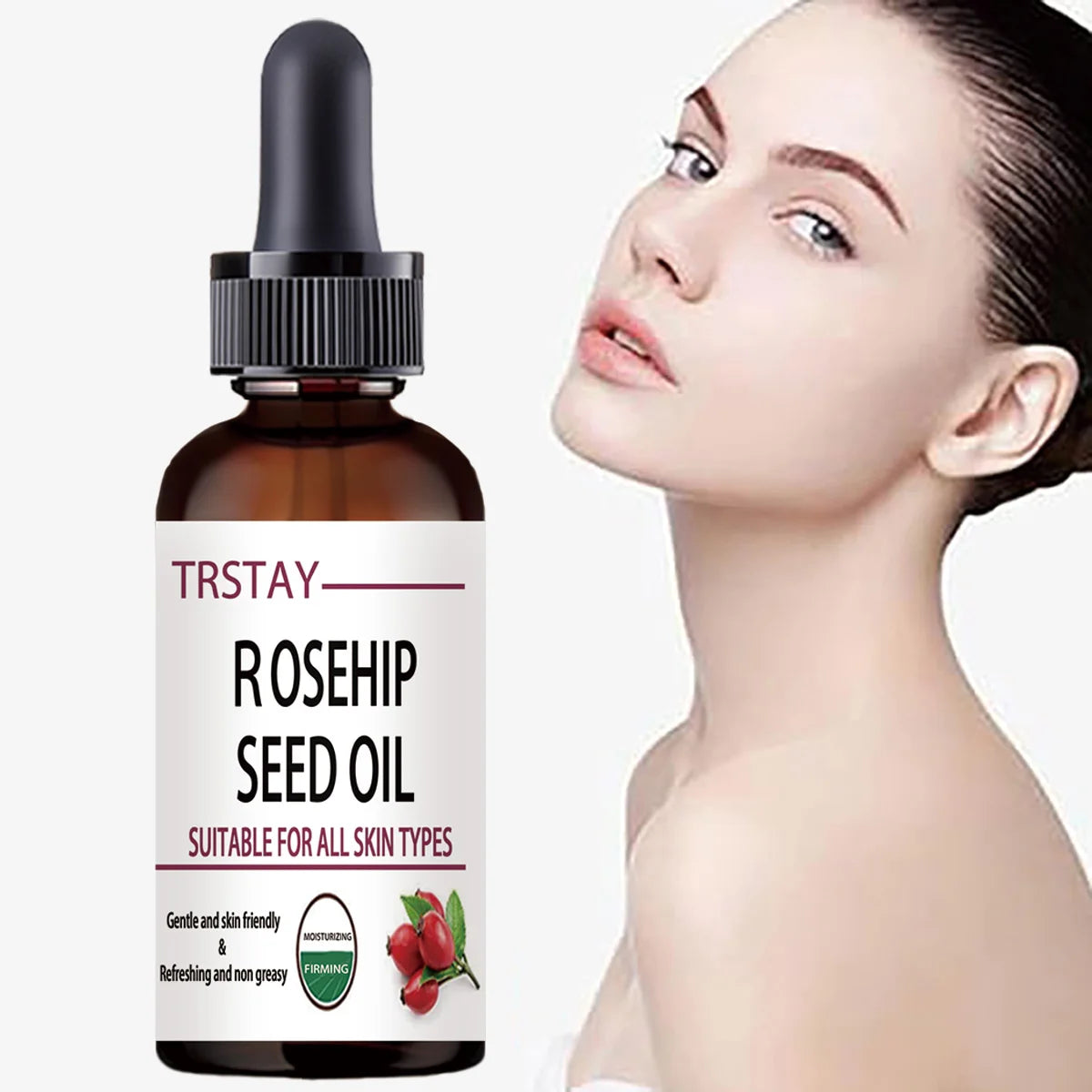 زيت ثمر الورد Rosehip Oil لترطيب ونضارة البشرة – TRSTAY