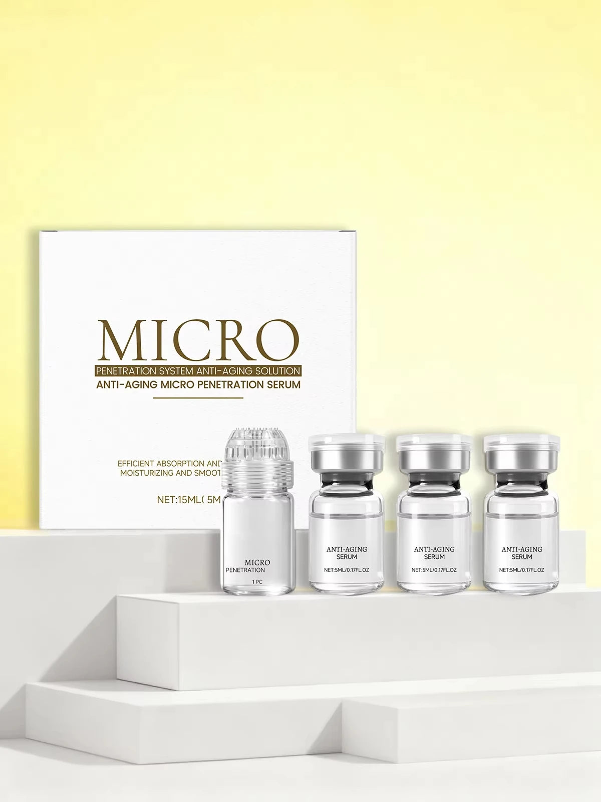 Collagen Anti-Wrinkle Essence Hydrating Firming Pore-cleaning Anti-aging Essence Set