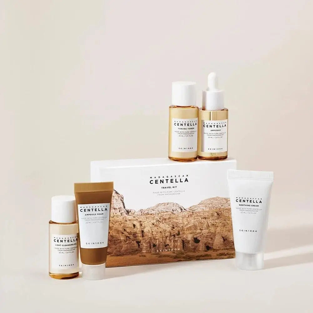 CENTELLA Centella Asiatica Travel Kit Selected Centella Asiatica Ingredients Brighten Skin Tone Gently Repair The Skin Barrier