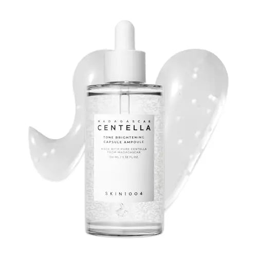 SKIN1004 Madagascar Centella Tone Brightening Capsule Ampoule Korean Hydrating Face Serum for Unevne Skin Tone Korean Skin Care