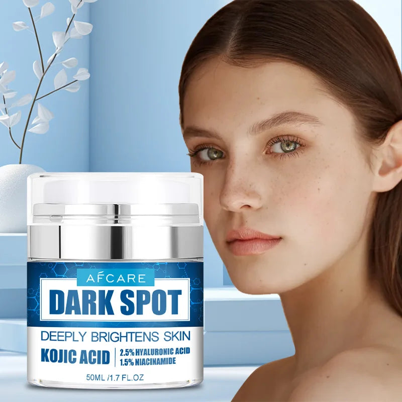 Dark Spots Remove Kojic Acid Cream Face Nicotinamide Effective Whiten Anti-pigmentation Improve Dullness Skin Care Cream 50ML