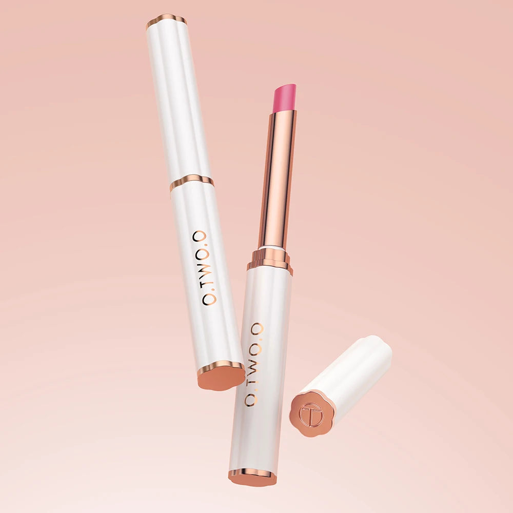 O.TWO.O Lip Balm Colors Ever-changing Lips Plumper Oil Moisturizing Long Lasting With Natural Beeswax Lip Gloss Makeup Lip Care