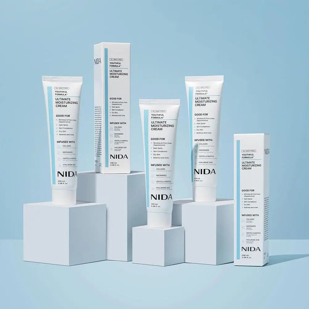 100ml Korea Moisturizing Ultimate Cream Daily Facial Skin Care Pores Repair Redness Essence Serum Rejuvenating Facial Skin