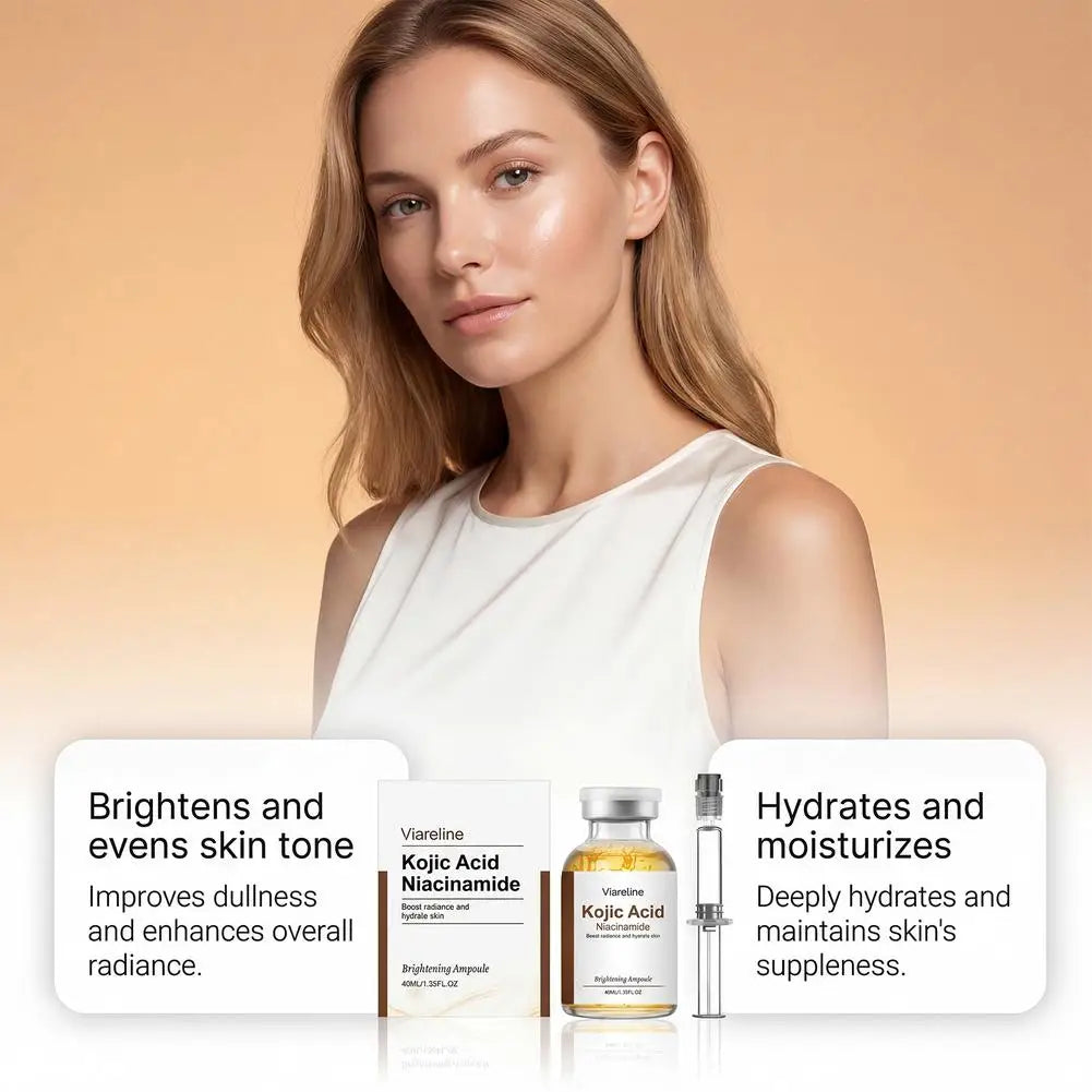 Kojic Acid Niacinamide Serum Ampoule Advanced Skincare Deep Repair Renew Skin Brighten Tone Strengthen Barrier Facial Essence