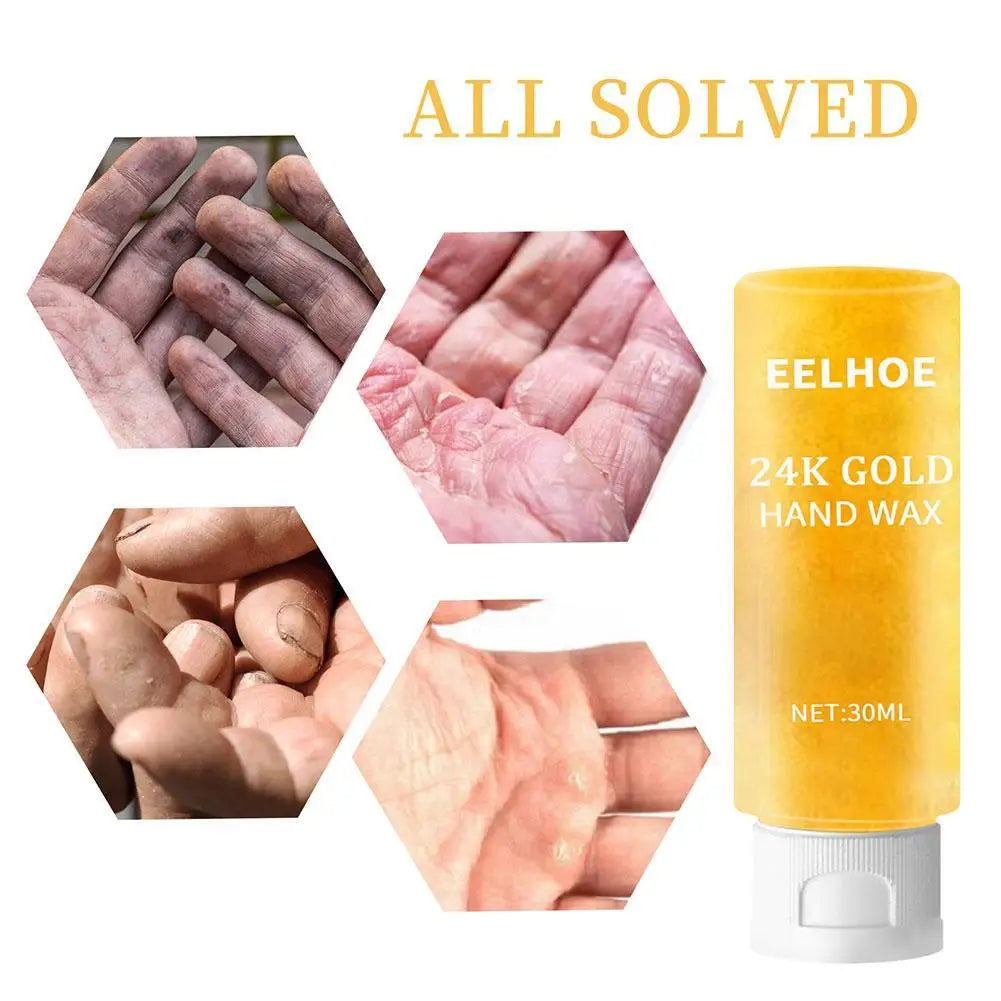 Honey Wax Hand Cream Peel off Exfoliator Callus Remover Brightening Skin Lightening Smoothing Hydrating Gel For Hands