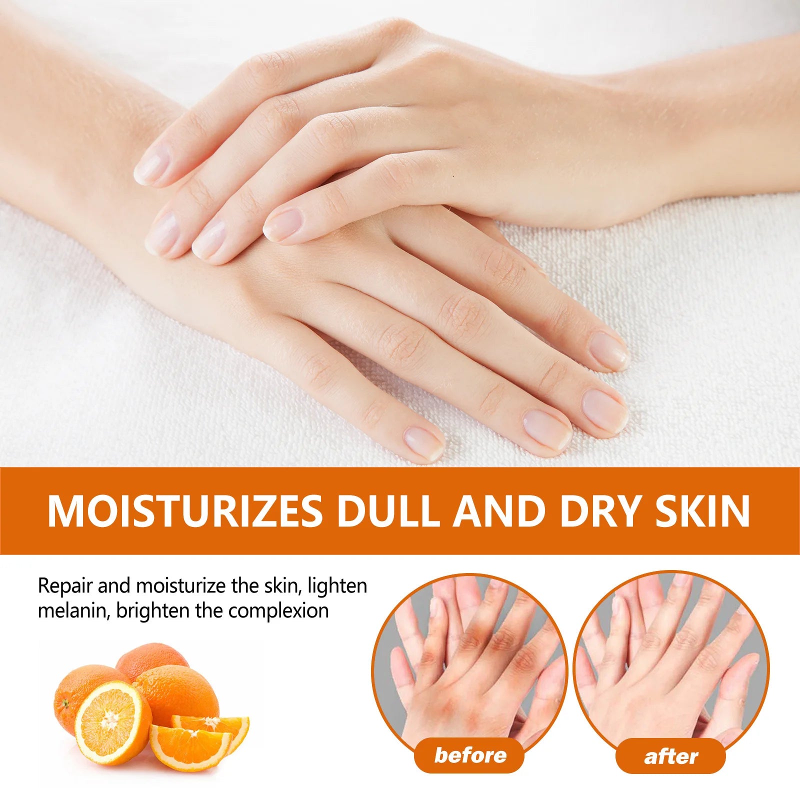 Dark Knuckles Whitening Serum Dark Knees Elbow Lightening Pigmentation Corrector Hand Knuckle Glow Intense Stains Remover Serum