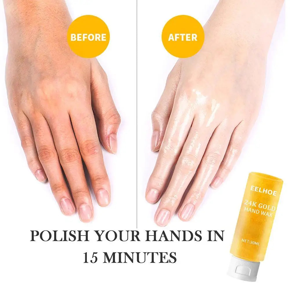Honey Wax Hand Cream Peel off Exfoliator Callus Remover Brightening Skin Lightening Smoothing Hydrating Gel For Hands