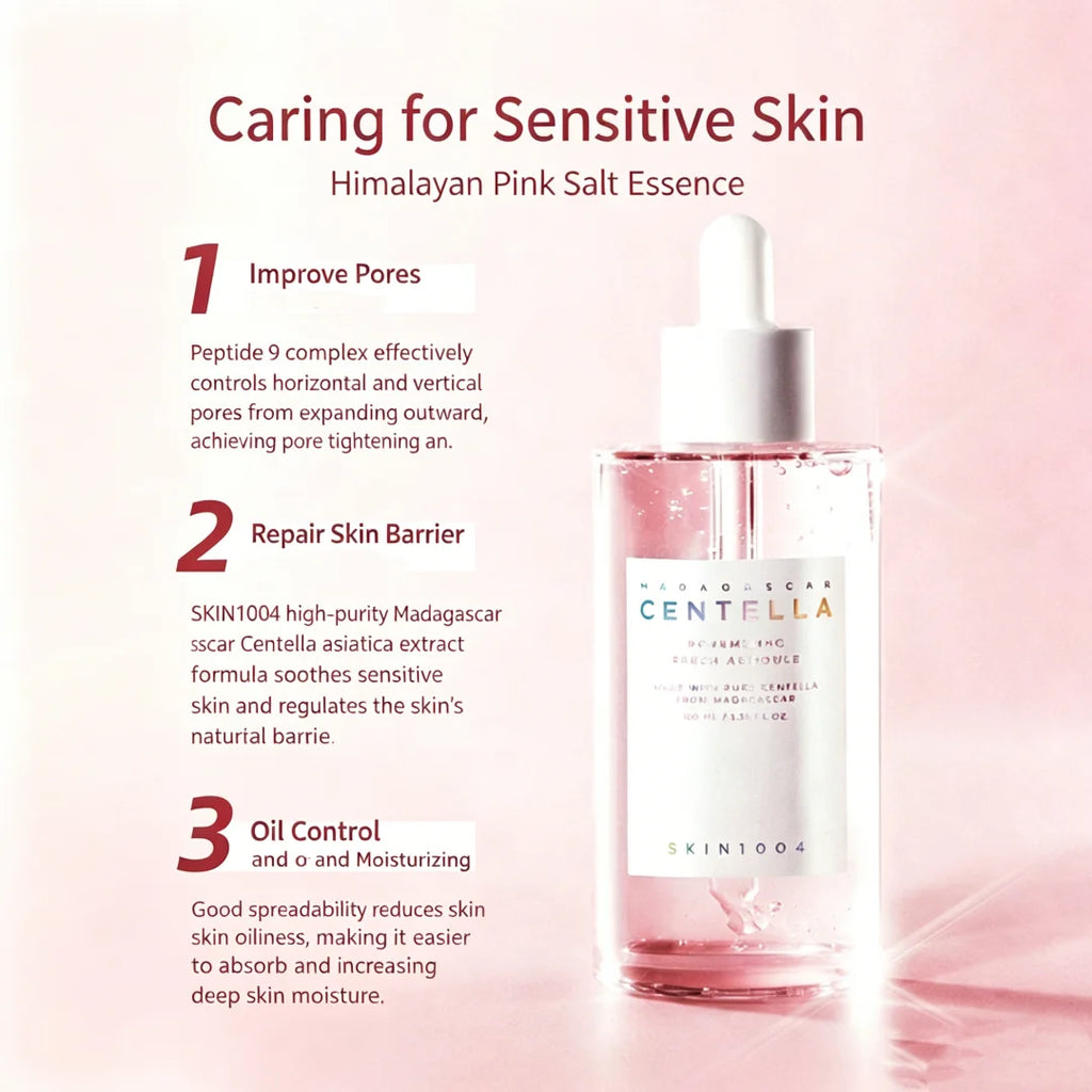SKIN1004 Centella Porifying Travel Kit Sensitive Skin Brightening And Pore Care Set Korean Skincare Cleanser Toner Ampoule Cream