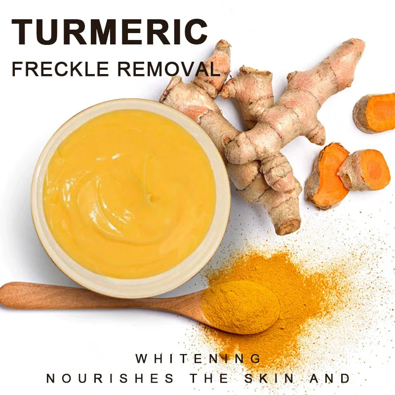 Turmeric for Face Cream Dark Spots Removal Whitening Facial Cream Lightening Improve Dullness Skin Care Products Beauty Health