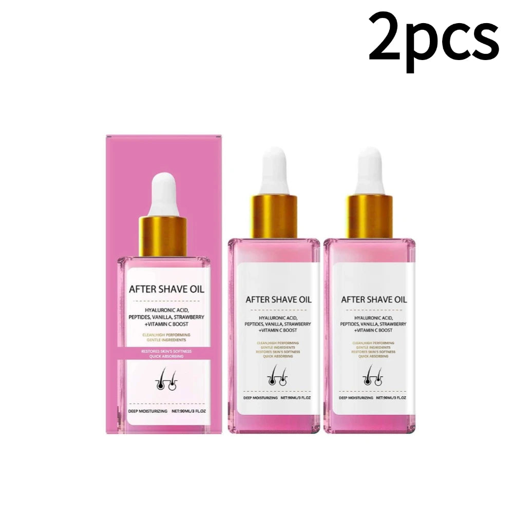 Strawberry Vanilla After Shave Oil For Smooth Skin Deeply Hydrates Shaving Care Oil Deeply Hydrates Shaving Care Oil 1/3/5pcs