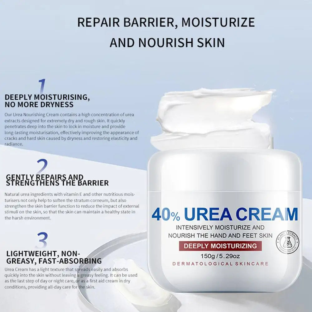 Urea Plus Salicylic Moisturizing For Dry Cracked Heels Feet Knees Elbows Hands Feet Dead Skin Remover Anti-drying Body Lotion