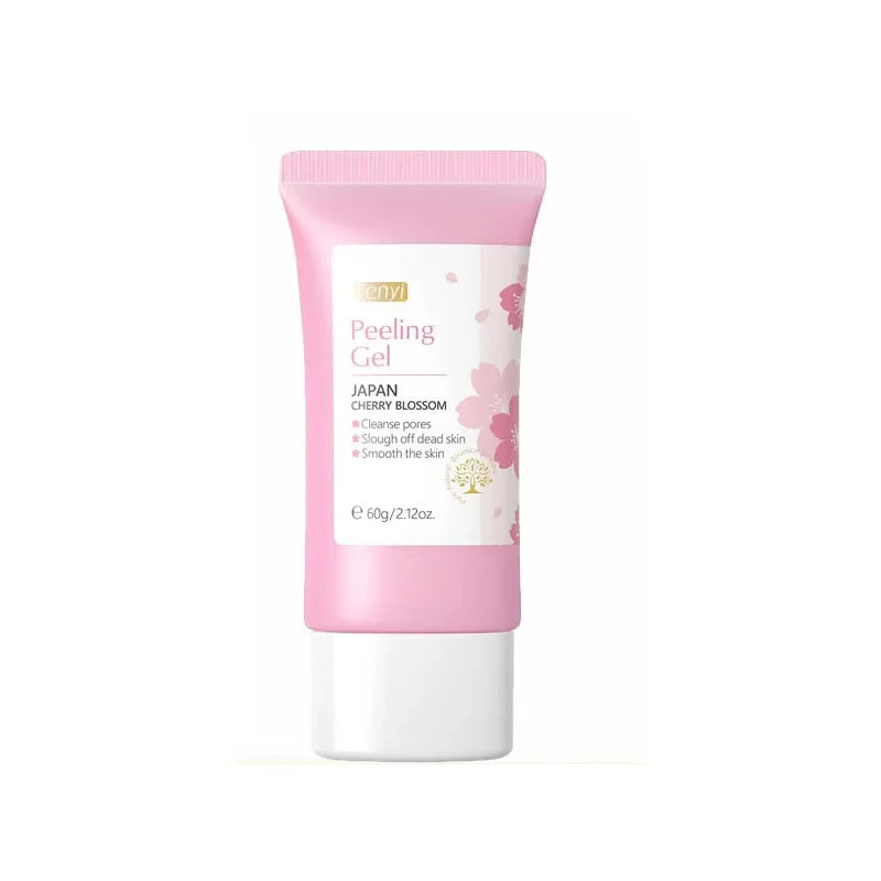 Sakura Gentle Exfoliating Peeling Gel Facial Scrub Moisturizing Nourishing Repair Scrubs Face Cream Beauty Brighten Skin Care